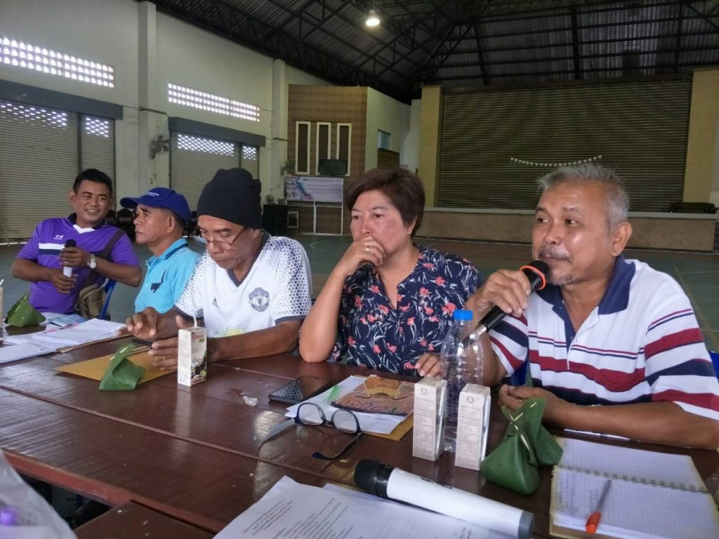 ประชุมคณะกรรมการชุมชนบ้านคลองหวะ 1-4