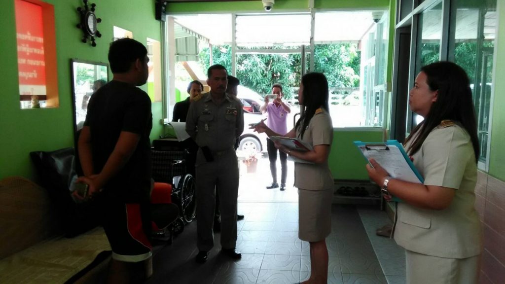 กิจกรรมตรวจเยี่ยมหอพัก ในเขตเทศบาลเมืองคอหงส์