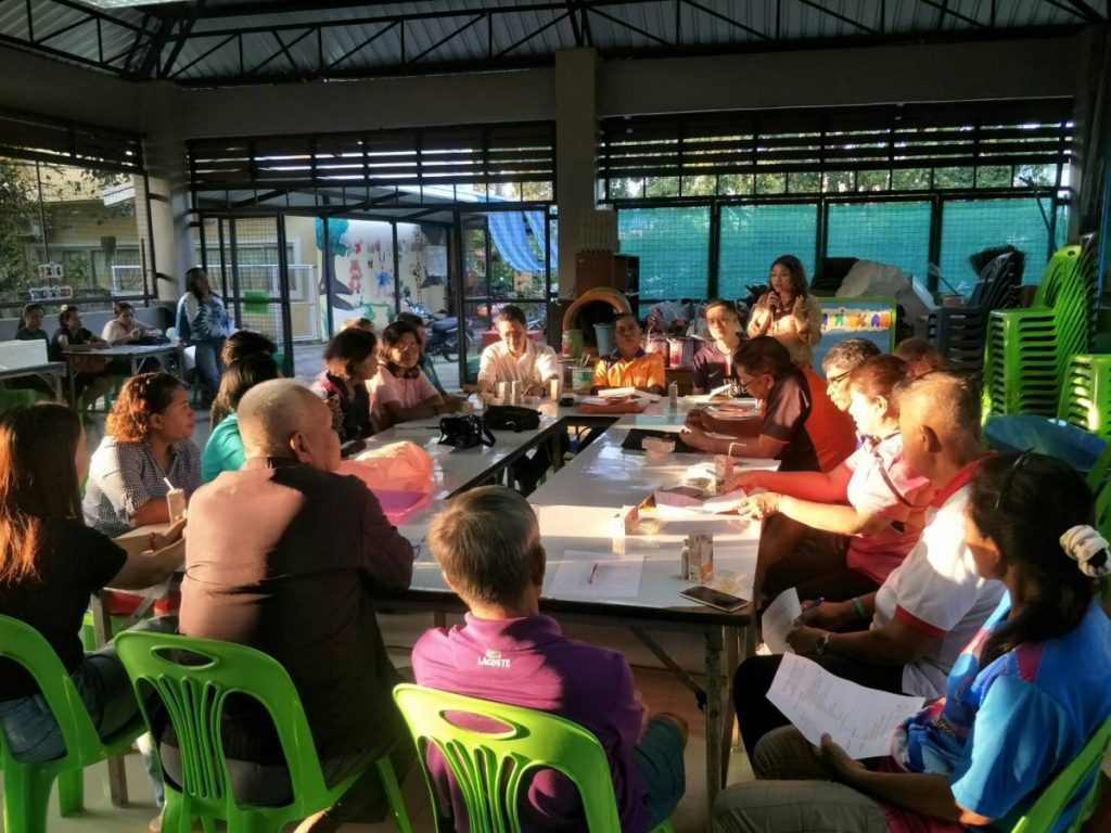 ภาพประชุมคณะกรรมการชุมชนบ้านคลองเปล 1-3