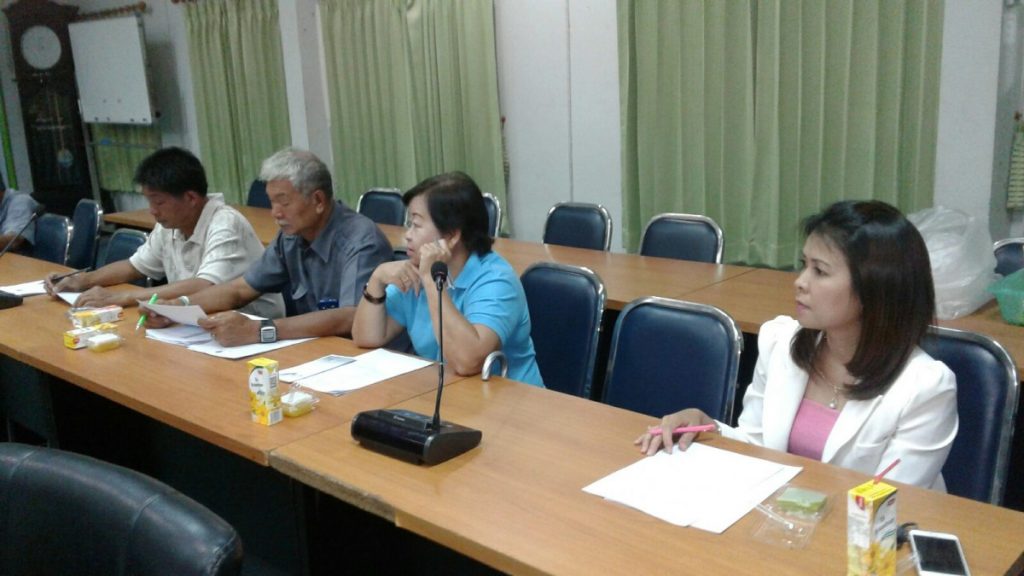 ประชุมคณะกรรมการชุมชนบ้านทุ่งรี 1-5 และชุมชนบ้านทุ่งโดน 1-4