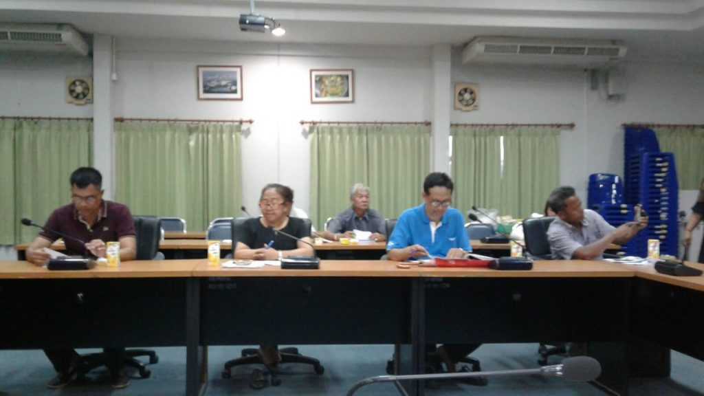 ประชุมคณะกรรมการชุมชนบ้านทุ่งรี 1-5 และชุมชนบ้านทุ่งโดน 1-4