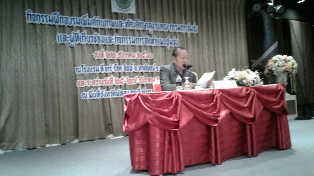 กิจกรรมจัดทำแผนชุมชน ปีงบประมาณ 2561